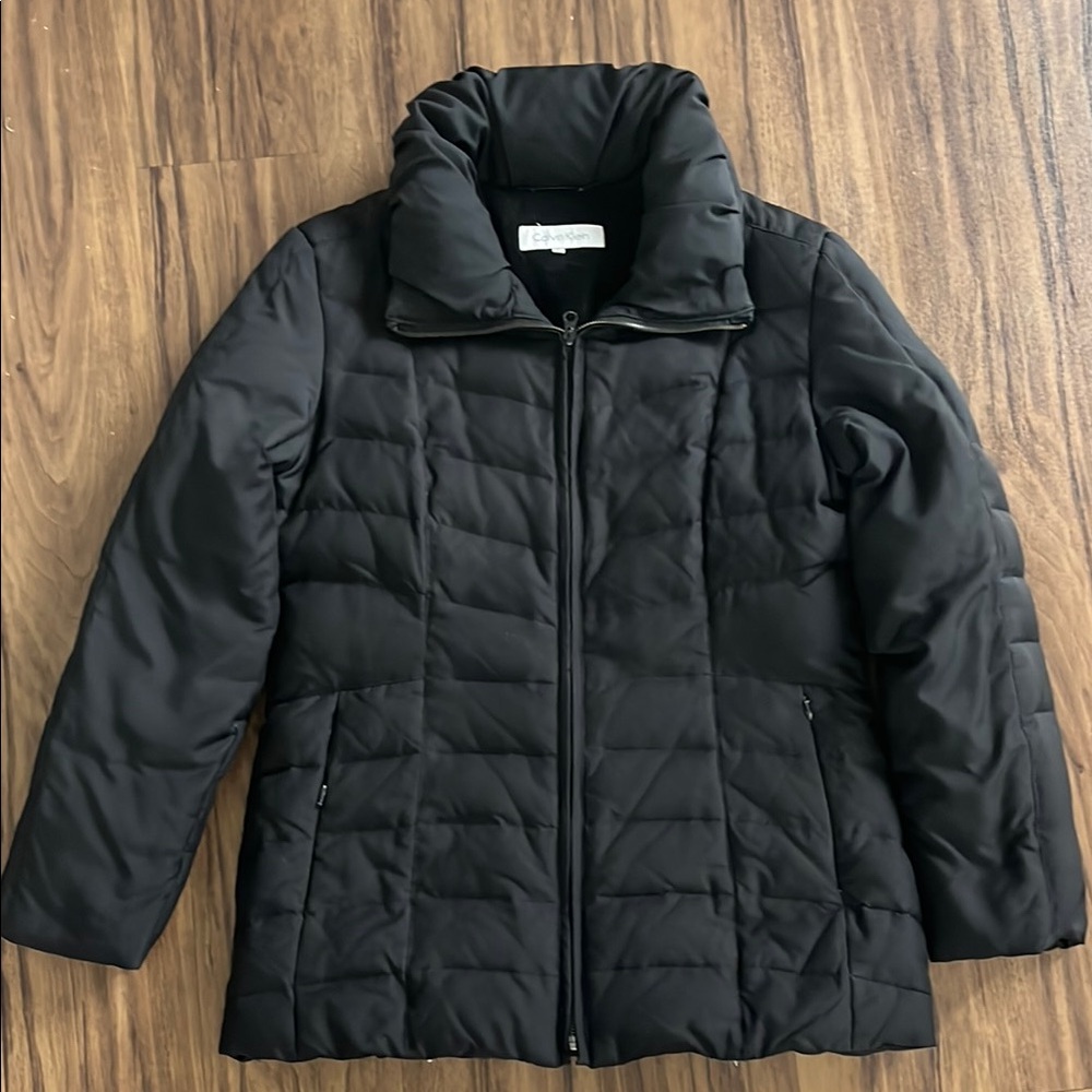 Calvin Klein Black Quilted Jacket